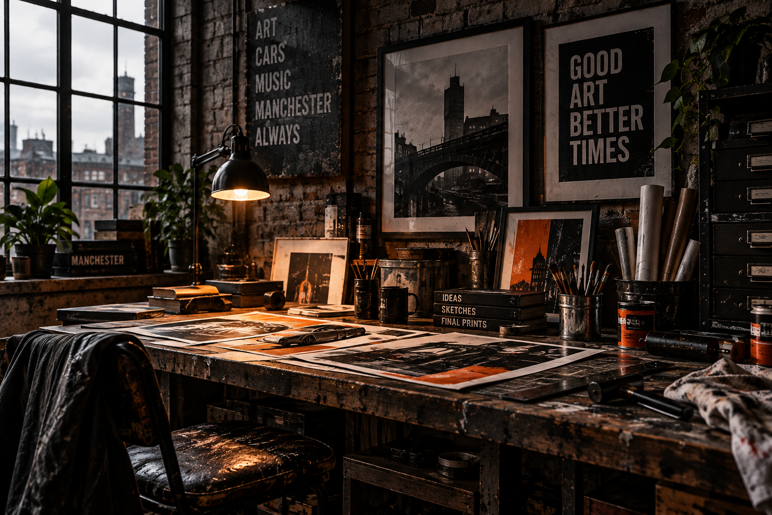 OriginalAgain studio workbench