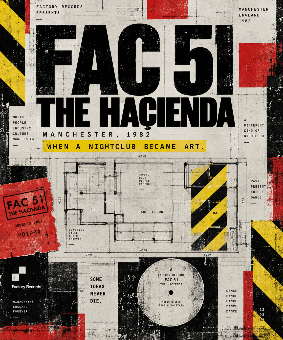 JOURNAL #002 FAC 51: WHEN MANCHESTER TURNED A NIGHTCLUB INTO A WORK OF ART